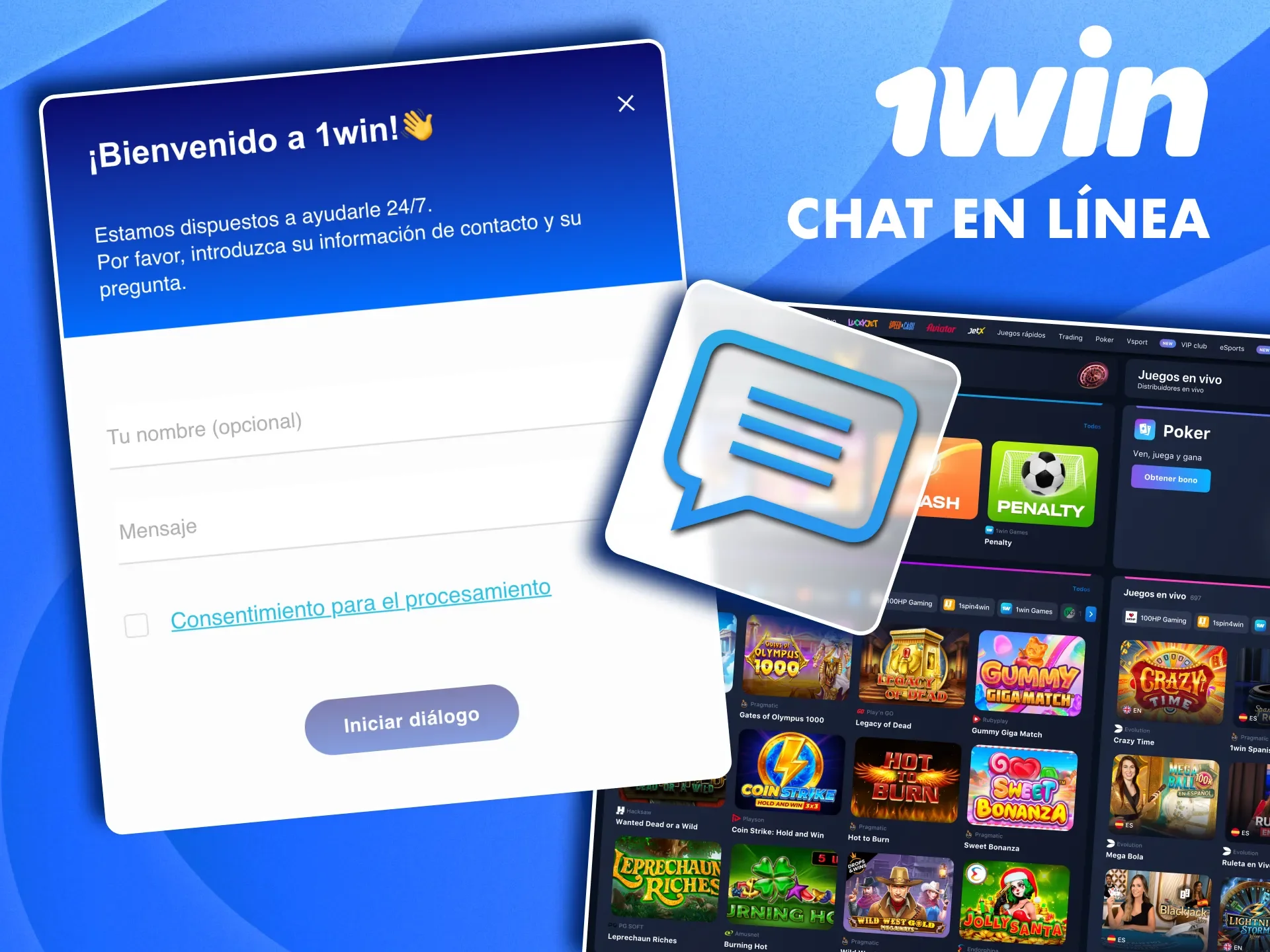 The 1win online chat allows for problem resolution without interruptions and with precise answers.