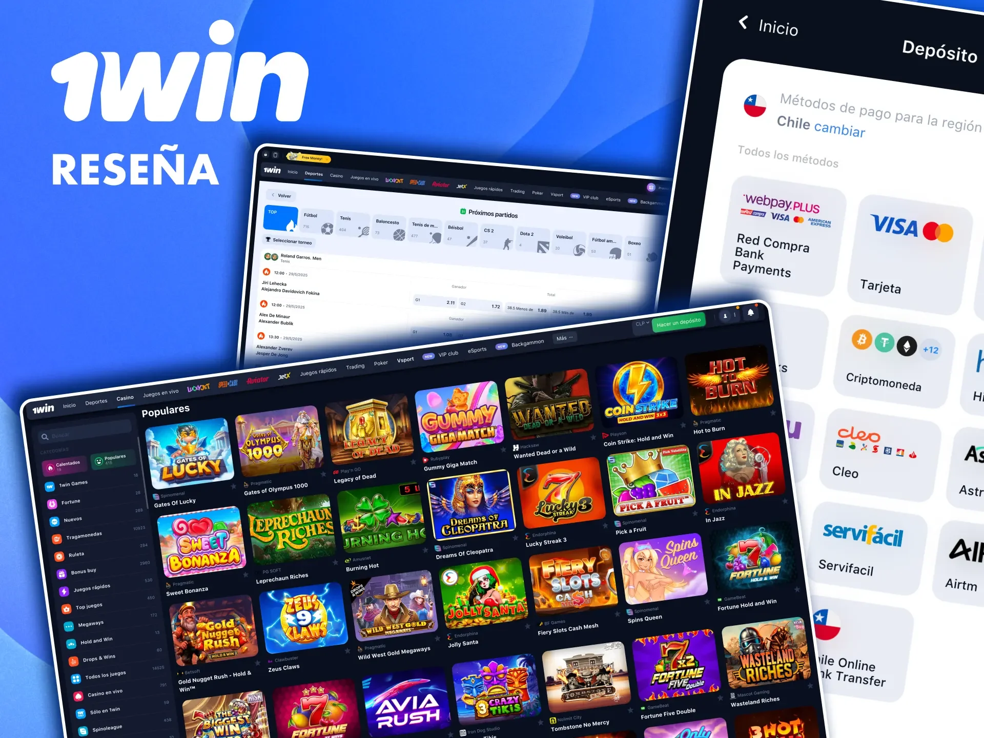 1win Chile is a global platform with proprietary technology that offers direct access to iGaming.