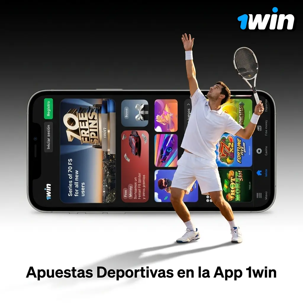 Sports betting section in the 1win app with more than 40 disciplines available for Chile.